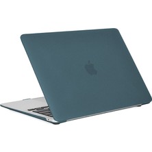 Cbtx Ayrılabilir Ultra Ince Mat MacBook Pro 13" Laptop Koruyucu Kılıf  Deniz Mavisi