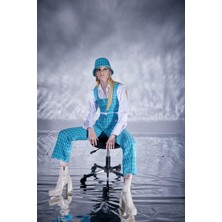 Markano Tweed Pantolon Mavi