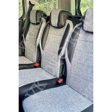 VK Auto Opel Combo Arka 3'lü Araca Özel Koltuk Kılıfı