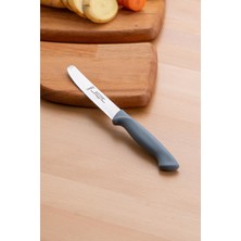 Paslanmaz Çelikten Üretilmiş Solingen Tırtıklı Sebze ve Doğrama Bıçağı 1 Adet Keskin Kontrol