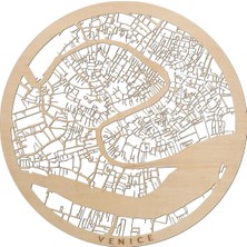 Venice Ahşap Şehir Haritası
