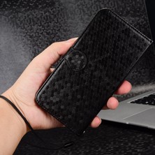 4U Sky Xiaomi Için Redmi Note 11E 5g/redmi 10 5g/redmi 10 Prime+ 5g Baskılı Nokta Desen Pu Deri Telefon Kılıf Cüzdan Stand Flip Cover-Black (Yurt Dışından)