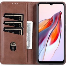 4U Sky Xiaomi Poco C55 4g/redmi 11A 4g/redmi 12C 4g Deri Telefon Kılıfı Stand Akıllı Telefon Kapak Kavurası (Yurt Dışından)