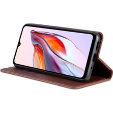 4U Sky Xiaomi Poco C55 4g/redmi 11A 4g/redmi 12C 4g Deri Telefon Kılıfı Stand Akıllı Telefon Kapak Kavurası (Yurt Dışından)