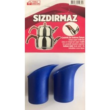 Tozlu Pazar Çaydanlık Sızdırmasını Önleyici Aparat Kırmızı Sızdırmatik 2 Paket