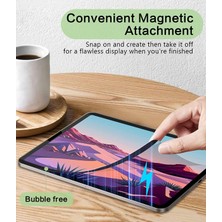 TEKNETSTORE Samsung Galaxy Tab S9 Fe Plus 12.4 Inç Magnetic (Mıknatıslı) Paperlike Kağıt Hissiyatlı SM-X610