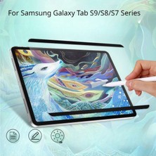 TEKNETSTORE Samsung Galaxy Tab S9 Fe 10.9 Inç Magnetic (Mıknatıslı) Paperlike Kağıt Hissiyatlı SM-X510