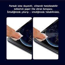 TEKNETSTORE Apple Ipad Pro 12.9" Inç 6. Nesil ve 5. Nesil 2022/2021 M2 Inç Uyumlu Magnetic (Mıknatıslı) Paperlike Kağıt Hissiyatlı