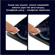 TEKNETSTORE Apple Ipad 7. 8. 9. Nesil 2020 /2021 10.2 Uyumlu Magnetic (Mıknatıslı) Paperlike Kağıt Hissiyatlı