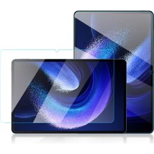 TEKNETSTORE Xiaomi Pad 6 / Pad 6 Pro 11 Inç Uyumlu Nano Kırılmaz Ekran Koruyucu Şeffaf Cam Koruyucu Tam Uyumlu