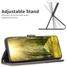 4U Sky Xiaomi Için Poco X5 5g/redmi Note 12 5g (Global)/(Hindistan)/(Çin) Baskılı Telefon Kılıfı Stand Flip Deri Cüzdan Kapak-Grey (Yurt Dışından)