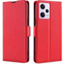 4U Sky Xiaomi Redmi Için Note 12 Pro 5g /note 12 Pro Speed ​​5g /poco X5 Pro 5g Şok-Absorbing Kart Yuva Tasarımı Ultra Slim Folio Flip Pu Deri Kapak Stand Iç Tpu Telefon Kasa (Yurt Dışından)