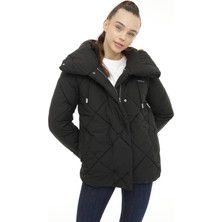 Lumberjack Wl Kelly 2GF800 3pr Siyah Kadın Kısa Kaban