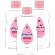 Johnson's Baby Bebek Yağı 200 ml x 3 Adet