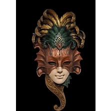 Dolce Renkli Korsan Mask 28CM*18CM