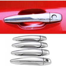 ZNZ Oto Aksesuar Peugeot 301 Krom Kapı Kolu 4 Kapı P.çelik 2012 Sonrası