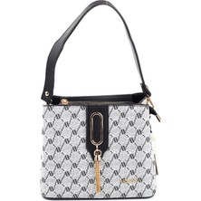 Armine 361-NOKTA Baskılı Kadın El & Omuz Çantası