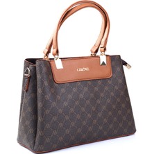 Armine 206-NOKTA Baskılı Kadın El & Omuz Çantası