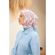 İpekhan Eva Desen Eşarp Pudra Pembe 1132-01