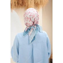 İpekhan Eva Desen Eşarp Pudra Pembe 1132-01