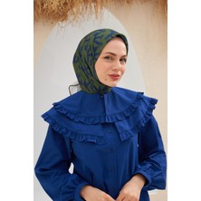 İpekhan Eva Desen Eşarp Yeşil 1132-08