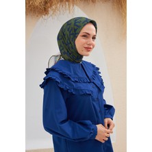 İpekhan Eva Desen Eşarp Yeşil 1132-08