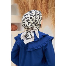 İpekhan Eva Desen Eşarp Beyaz 1132-12
