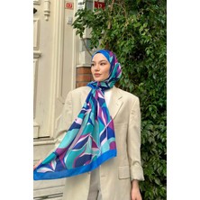 İpekhan Nature Lilyum Soft Şal Mavi 3036-02