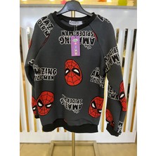 Çağla Kurt Spiderman Sweatshirt