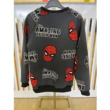 Çağla Kurt Spiderman Sweatshirt