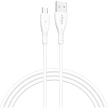 Onopo Android Xiaomi Ve Samsung Uyumlu Şarj Kablosu Micro Usb Hızlı Şarj Ve Data Kablosu 3.0a / 1mt - D6