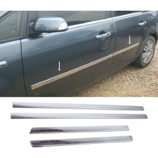 ZNZ Oto Aksesuar Ford C-max Krom Yan Kapı Çıtası 4 Kapı P.çelik 2003-2010 Arası