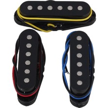 Manual 3x Bakır Gitar Manyetikleri Elektro Gitar Aksesuarları Için Köprü Manyetikleri Siyah (Yurt Dışından)