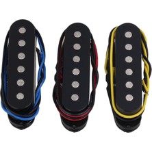 Manual 3x Bakır Gitar Manyetikleri Elektro Gitar Aksesuarları Için Köprü Manyetikleri Siyah (Yurt Dışından)
