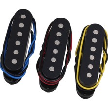 Manual 3x Bakır Gitar Manyetikleri Elektro Gitar Aksesuarları Için Köprü Manyetikleri Siyah (Yurt Dışından)