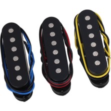 Manual 3x Bakır Gitar Manyetikleri Elektro Gitar Aksesuarları Için Köprü Manyetikleri Siyah (Yurt Dışından)