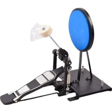 Manual Kick Drum Pad Vurmalı Çalgılar Aksesuarı Ayarlanabilir Dayanıklı Davul Çırpıcı (Yurt Dışından)