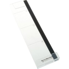 Manual Şeffaf Bilgisayar Örü Memo Panosu Yapış Telefon Sol (Yurt Dışından)