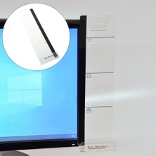 Manual Şeffaf Bilgisayar Örü Memo Panosu Yapış Telefon Sol (Yurt Dışından)