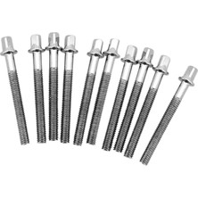 Manual 10X Metal Davul Sıkı Vida Yedek Perküsyon Parçaları Evrensel Kolay 6mm x 45MM (Yurt Dışından)