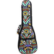 Manual Konser Için Ayarlanabilir Askılı Oxford Ş Dolgulu Ukulele Kılıfı Gig Bag 21 Inç (Yurt Dışından)