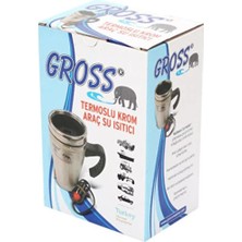 Gross 12VOLT Araç Içi Termos Kettle Su Isıtıcı 500ML