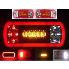 Ahmet Otomotiv Neon 24V LED Dikdörtgen Stop Lambası