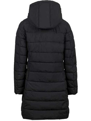 Tommy Hılfıger Kadın Kapşonlu Mont TW2MP810-BLACK