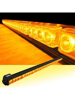 Ahmet Otomotiv 90CM Sarı Bar Çakar LED Lamba Off-Road-Tır-Kamyon 12V-24V