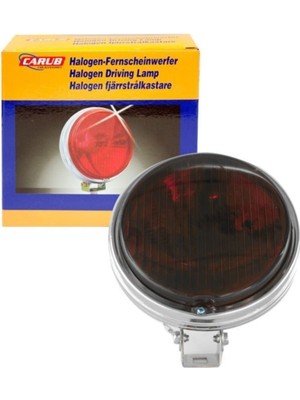 Ahmet Otomotiv Lamba Fren Krom Oben Yuvarlak Büyük Kırmızı