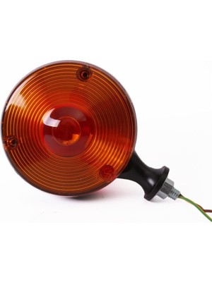 Ahmet Otomotiv 2 Adet Ayna Altı Küpe Sarı-Kırmızı 12V-24V