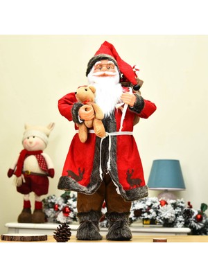 Hermoso 45CM Yeni Yıl Noel Dekorasyonu Noel Baba Bebek Noel Dekoru (Yurt Dışından)