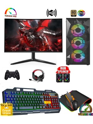 Cachex FX60S Intel Core I5 3470 16GB 256GB SSD 500GB 4gb RX550 Ek. 23.8" Full Hd Monitör Masaüstü Gaming Oyun Pc Bilgisayarı