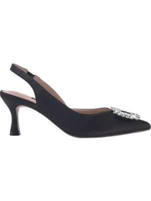 Nine West Bucca 3fx Siyah Kadın Topuklu Ayakkabı